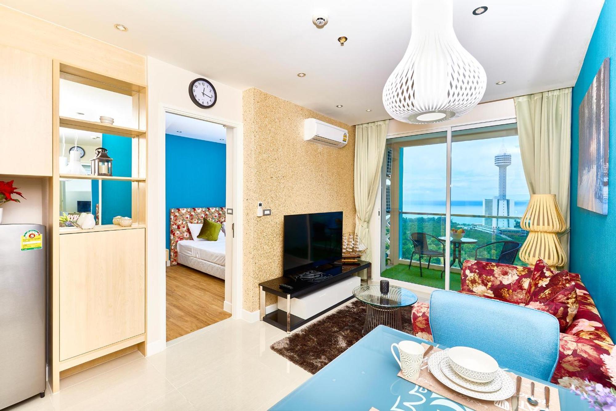Grande Carribean - Seaview - Jomtien -Free Taxi From The Airport Apartment Pattaya Exterior foto