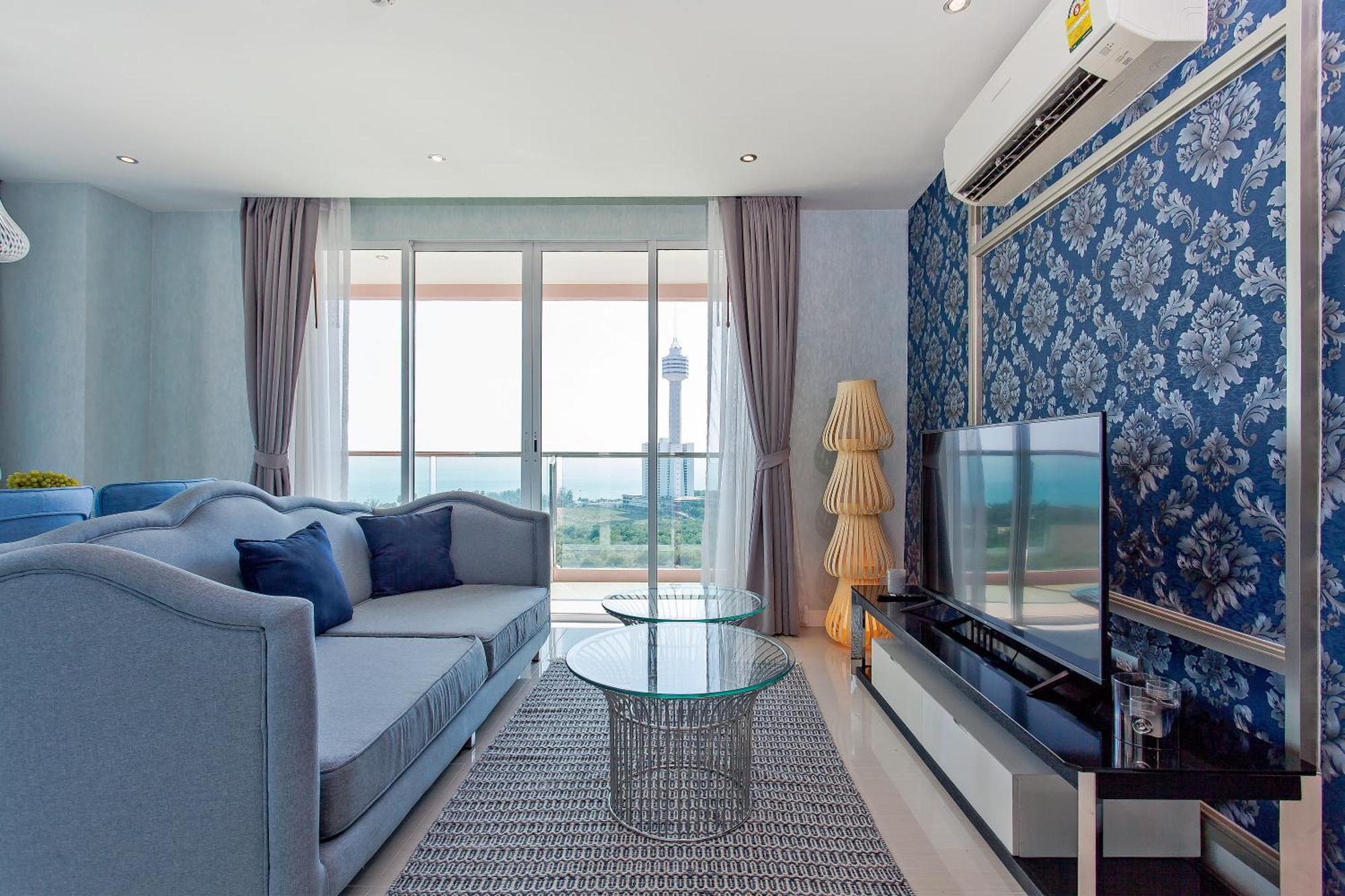 Grande Carribean - Seaview - Jomtien -Free Taxi From The Airport Apartment Pattaya Cameră foto